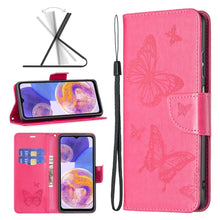 Load image into Gallery viewer, Two Butterflies Embossing Leather Phone Case, For Xiaomi Redmi Note 11 Global, For Samsung Galaxy A23 5G