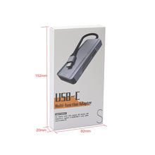 Load image into Gallery viewer, NK-3044 5 in 1 USB-C / Type-C to MS / M2 / CF / TF / SD Card Slots Card Reader, NK-3044