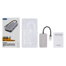 Load image into Gallery viewer, NK-3049H 6 in 1 USB-C / Type-C to TF / SD Card Slot + USB 3.0 + 3 USB 2.0 Female Adapter, NK-3049H
