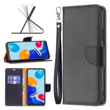 Load image into Gallery viewer, Litchi Texture Pure Color Leather Phone Case, For Xiaomi Redmi Note 11 Global, For Samsung Galaxy A23 5G