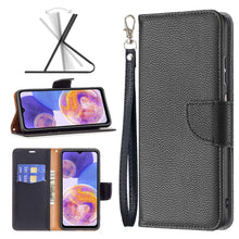 Load image into Gallery viewer, Litchi Texture Pure Color Leather Phone Case, For Xiaomi Redmi Note 11 Global, For Samsung Galaxy A23 5G