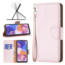 Load image into Gallery viewer, Litchi Texture Pure Color Leather Phone Case, For Xiaomi Redmi Note 11 Global, For Samsung Galaxy A23 5G