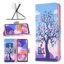Load image into Gallery viewer, Colored Drawing Pattern Flip Leather Phone Case, For Samsung Galaxy A23 5G