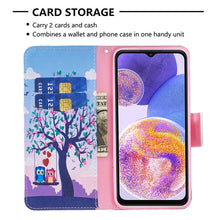 Load image into Gallery viewer, Colored Drawing Pattern Flip Leather Phone Case, For Samsung Galaxy A23 5G