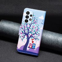 Load image into Gallery viewer, Colored Drawing Pattern Flip Leather Phone Case, For Samsung Galaxy A23 5G