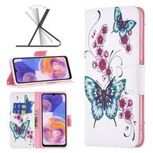 Load image into Gallery viewer, Colored Drawing Pattern Flip Leather Phone Case, For Samsung Galaxy A23 5G