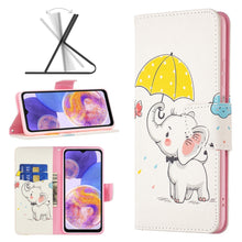 Load image into Gallery viewer, Colored Drawing Pattern Flip Leather Phone Case, For Samsung Galaxy A23 5G