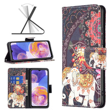 Load image into Gallery viewer, Colored Drawing Pattern Flip Leather Phone Case, For Samsung Galaxy A23 5G