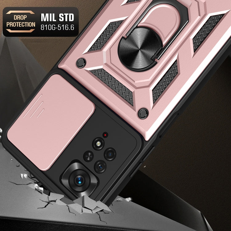 Sliding Camera Cover TPU+PC Phone Case, For Xiaomi Redmi Note 11 Pro(Global), For Xiaomi Redmi Note 11S