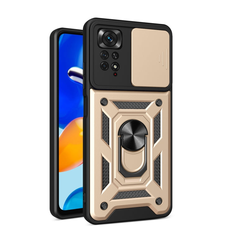 Sliding Camera Cover TPU+PC Phone Case, For Xiaomi Redmi Note 11 Pro(Global), For Xiaomi Redmi Note 11S