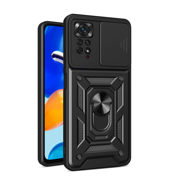 Sliding Camera Cover TPU+PC Phone Case, For Xiaomi Redmi Note 11 Pro(Global), For Xiaomi Redmi Note 11S