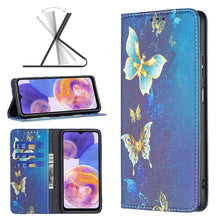 Load image into Gallery viewer, Invisible Magnetic Painted Leather Phone Case, For Samsung Galaxy A23 5G