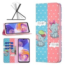 Load image into Gallery viewer, Invisible Magnetic Painted Leather Phone Case, For Samsung Galaxy A23 5G