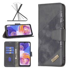 Load image into Gallery viewer, Matching Color Crocodile Texture Leather Phone Case, For Samsung Galaxy A23 5G