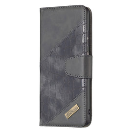 Matching Color Crocodile Texture Leather Phone Case, For Samsung Galaxy A23 5G