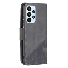 Load image into Gallery viewer, Matching Color Crocodile Texture Leather Phone Case, For Samsung Galaxy A23 5G