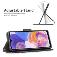 Load image into Gallery viewer, Matching Color Crocodile Texture Leather Phone Case, For Samsung Galaxy A23 5G