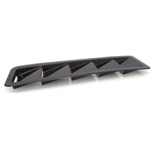 Load image into Gallery viewer, 2 in 1 Car Air Intake Scoop Bonnet Hood Vent Louver Cooling Panel Trim Set, SSW007A-BK-R Black, SSW007A-C-R Carbon Fiber