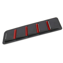 Load image into Gallery viewer, 2 in 1 Car Air Intake Scoop Bonnet Hood Vent Louver Cooling Panel Trim Set, SSW007A-BK-R Black, SSW007A-C-R Carbon Fiber