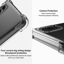Load image into Gallery viewer, imak TPU Phone Case with Screen Protector, For Samsung Galaxy S22 5G, For Samsung Galaxy S22+ 5G, For Samsung Galaxy S22 Ultra 5G
