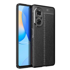 Litchi Texture Shockproof TPU Phone Case, For Huawei nova 9 SE, For Xiaomi Poco M4 Pro Fine Hole Version