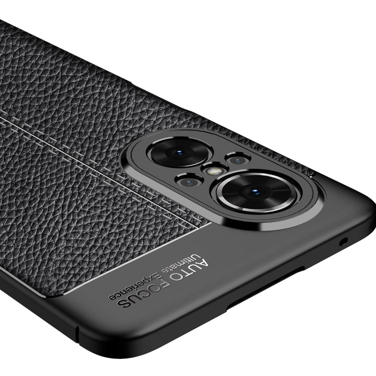 Litchi Texture Shockproof TPU Phone Case, For Huawei nova 9 SE, For Xiaomi Poco M4 Pro Fine Hole Version