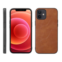 Load image into Gallery viewer, Cowhide Texture PU Phone Case, For iPhone 13 mini, For iPhone 12 mini, For iPhone 12 / 12 Pro, For iPhone 12 Pro Max