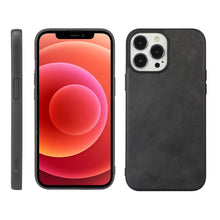Load image into Gallery viewer, Cowhide Texture PU Phone Case, For iPhone 13 mini, For iPhone 12 mini, For iPhone 12 / 12 Pro, For iPhone 12 Pro Max