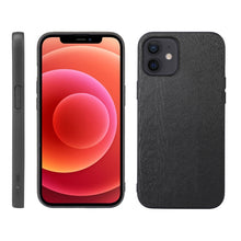 Load image into Gallery viewer, Wood Texture PU Phone Case, For iPhone 13 mini, For iPhone 12 mini, For iPhone 12 / 12 Pro, For iPhone 12 Pro Max