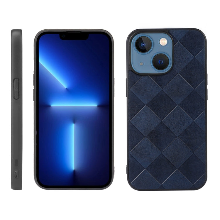 Weave Plaid PU Phone Case, For iPhone 13 mini, For iPhone 12 mini, For iPhone 12 / 12 Pro, For iPhone 12 Pro Max