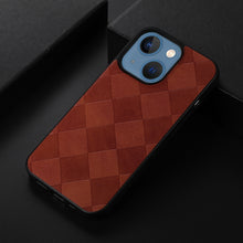 Load image into Gallery viewer, Weave Plaid PU Phone Case, For iPhone 13 mini, For iPhone 12 mini, For iPhone 12 / 12 Pro, For iPhone 12 Pro Max