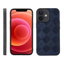 Load image into Gallery viewer, Weave Plaid PU Phone Case, For iPhone 13 mini, For iPhone 12 mini, For iPhone 12 / 12 Pro, For iPhone 12 Pro Max