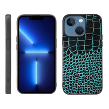 Load image into Gallery viewer, Crocodile Top Layer Cowhide Leather Case, For iPhone 13 mini, For iPhone 12 mini, For iPhone 12 / 12 Pro, For iPhone 12 Pro Max