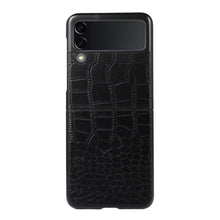 Load image into Gallery viewer, Crocodile Top Layer Cowhide Leather Phone Case, For Samsung Galaxy S22 5G, For Samsung Galaxy S22+ 5G, For Samsung Galaxy S22 Ultra 5G, For Samsung Galaxy Z Flip 3 5G, For Samsung Galaxy Z Fold2 5G, For Samsung Galaxy Z Fold3 5G