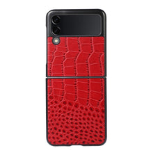 Load image into Gallery viewer, Crocodile Top Layer Cowhide Leather Phone Case, For Samsung Galaxy S22 5G, For Samsung Galaxy S22+ 5G, For Samsung Galaxy S22 Ultra 5G, For Samsung Galaxy Z Flip 3 5G, For Samsung Galaxy Z Fold2 5G, For Samsung Galaxy Z Fold3 5G