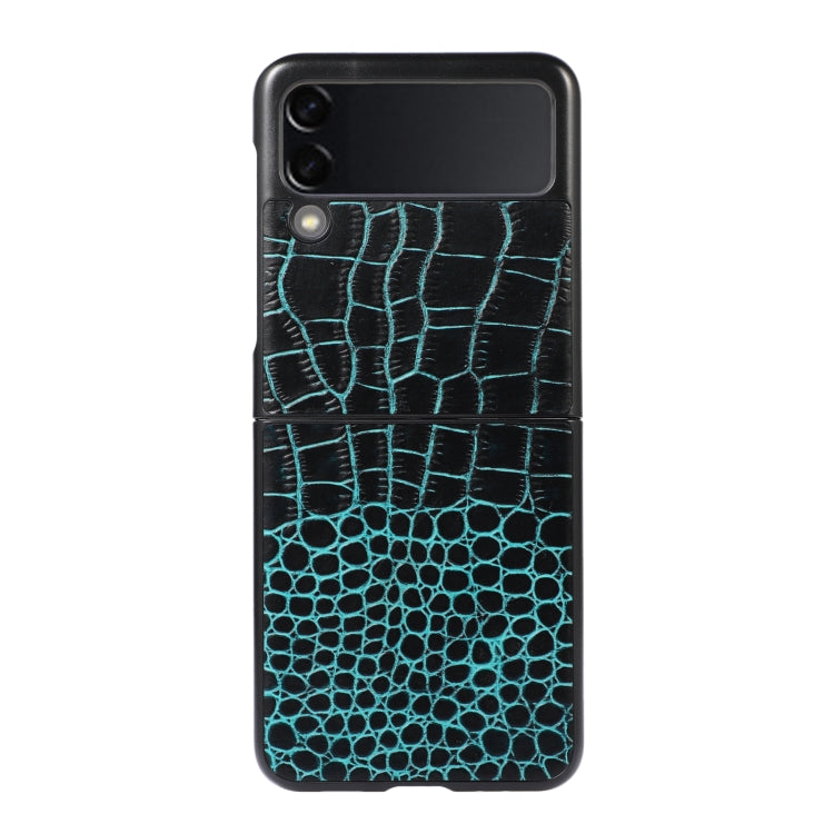 Crocodile Top Layer Cowhide Leather Phone Case, For Samsung Galaxy S22 5G, For Samsung Galaxy S22+ 5G, For Samsung Galaxy S22 Ultra 5G, For Samsung Galaxy Z Flip 3 5G, For Samsung Galaxy Z Fold2 5G, For Samsung Galaxy Z Fold3 5G