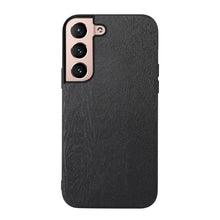 Load image into Gallery viewer, Wood Texture PU Phone Case, For Samsung Galaxy S22 5G, For Samsung Galaxy S22+ 5G, For Samsung Galaxy S22 Ultra 5G, For Samsung Galaxy Z Flip 3 5G, For Samsung Galaxy Z Fold2 5G, For Samsung Galaxy Z Fold3 5G
