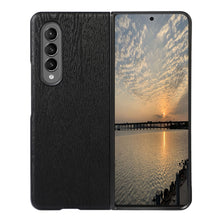 Load image into Gallery viewer, Wood Texture PU Phone Case, For Samsung Galaxy S22 5G, For Samsung Galaxy S22+ 5G, For Samsung Galaxy S22 Ultra 5G, For Samsung Galaxy Z Flip 3 5G, For Samsung Galaxy Z Fold2 5G, For Samsung Galaxy Z Fold3 5G