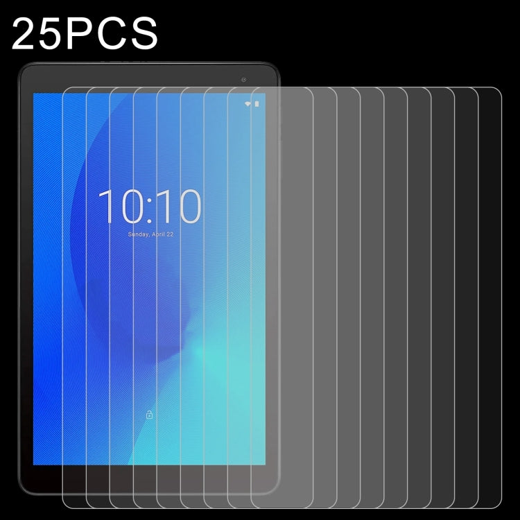25 PCS 9H 2.5D Explosion-proof Tempered Tablet Glass Film