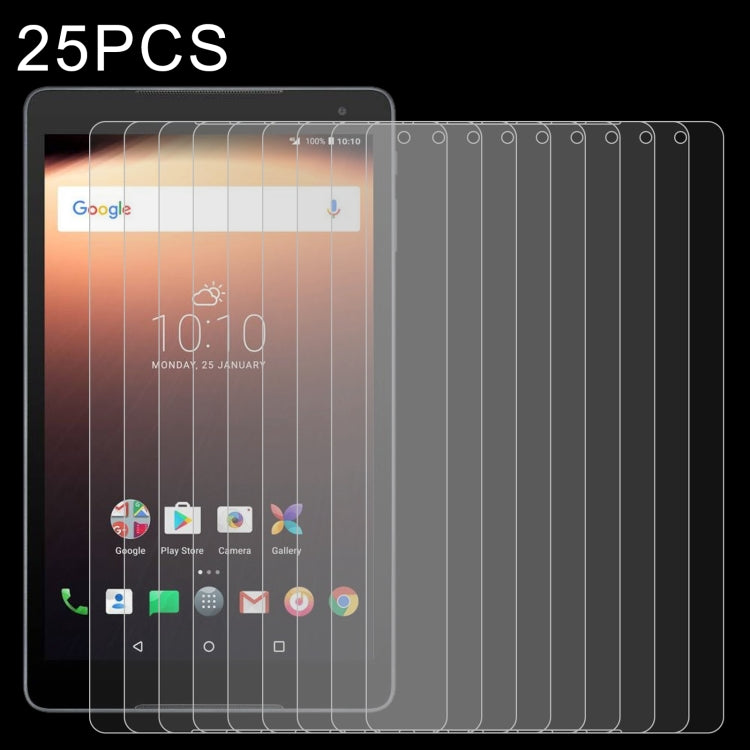25 PCS 9H 2.5D Explosion-proof Tempered Tablet Glass Film