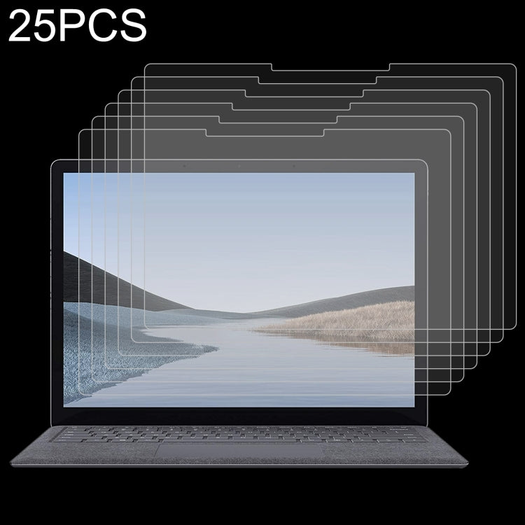 25 PCS 9H 2.5D Explosion-proof Tempered Tablet Glass Film