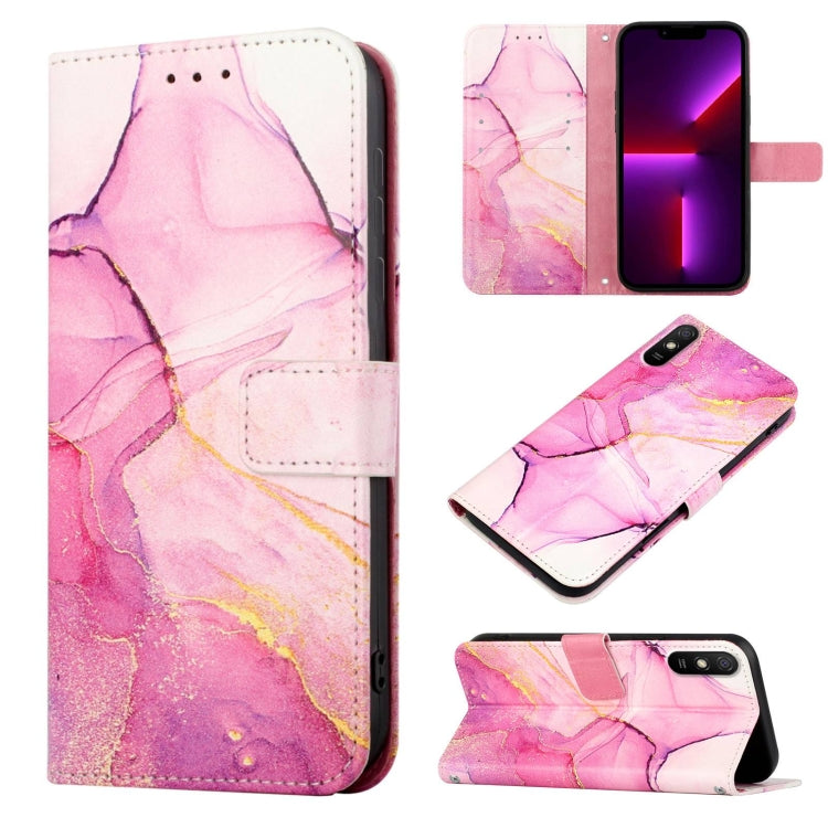 PT003 Marble Pattern Flip Leather Phone Case, For Xiaomi Redmi Note 10 4G / Note 10s, For Xiaomi Redmi Note 10 Pro / Note 10 Pro Max, For Xiaomi Poco M2 / Redmi 9, For Xiaomi Redmi 9A / Redmi 9i India / Redmi 9AT                                        ...