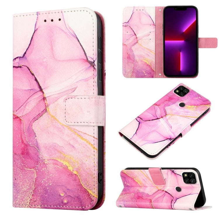 PT003 Marble Pattern Flip Leather Phone Case, For Xiaomi Redmi Note 10 4G / Note 10s, For Xiaomi Redmi Note 10 Pro / Note 10 Pro Max, For Xiaomi Poco M2 / Redmi 9, For Xiaomi Redmi 9A / Redmi 9i India / Redmi 9AT                                        ...