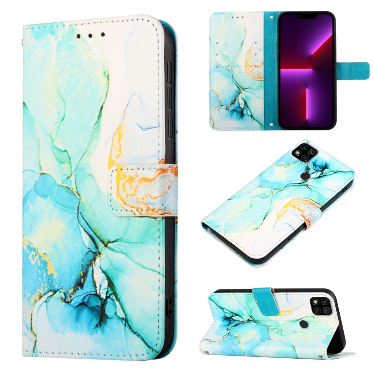 PT003 Marble Pattern Flip Leather Phone Case, For Xiaomi Redmi Note 10 4G / Note 10s, For Xiaomi Redmi Note 10 Pro / Note 10 Pro Max, For Xiaomi Poco M2 / Redmi 9, For Xiaomi Redmi 9A / Redmi 9i India / Redmi 9AT                                        ...