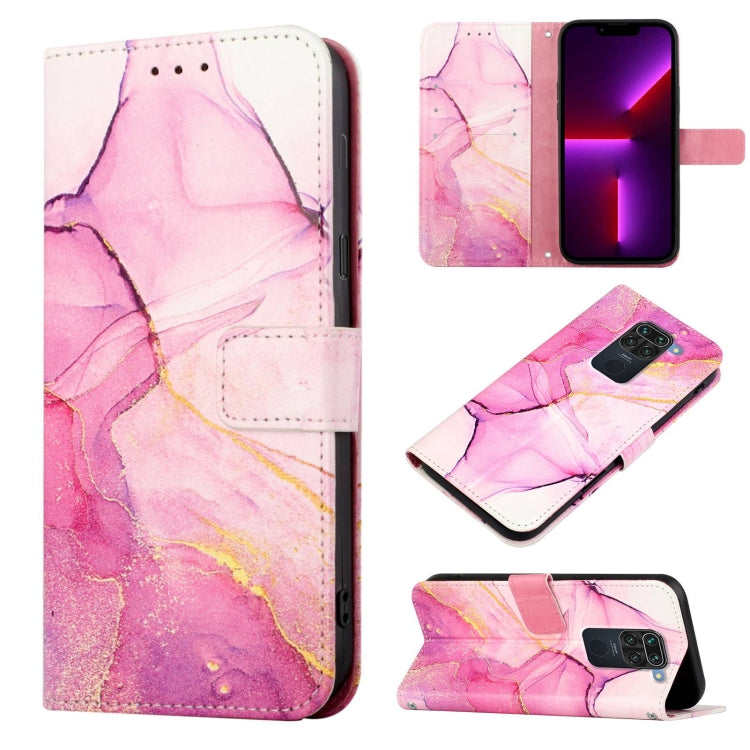 PT003 Marble Pattern Flip Leather Phone Case, For Xiaomi Redmi Note 10 4G / Note 10s, For Xiaomi Redmi Note 10 Pro / Note 10 Pro Max, For Xiaomi Poco M2 / Redmi 9, For Xiaomi Redmi 9A / Redmi 9i India / Redmi 9AT                                        ...