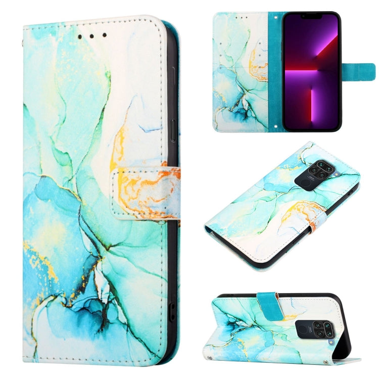 PT003 Marble Pattern Flip Leather Phone Case, For Xiaomi Redmi Note 10 4G / Note 10s, For Xiaomi Redmi Note 10 Pro / Note 10 Pro Max, For Xiaomi Poco M2 / Redmi 9, For Xiaomi Redmi 9A / Redmi 9i India / Redmi 9AT                                        ...