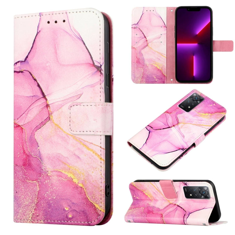 PT003 Marble Pattern Flip Leather Phone Case, For Xiaomi Redmi Note 11 Pro 5G / 4G, For Xiaomi Redmi Note 11 4G / Note 11S, For Xiaomi 12, For Xiaomi 12 Pro, For Xiaomi Poco M3 / Redmi 9T / 9 Power, For Xiaomi Poco X3 NFC / X3 Pro / X3