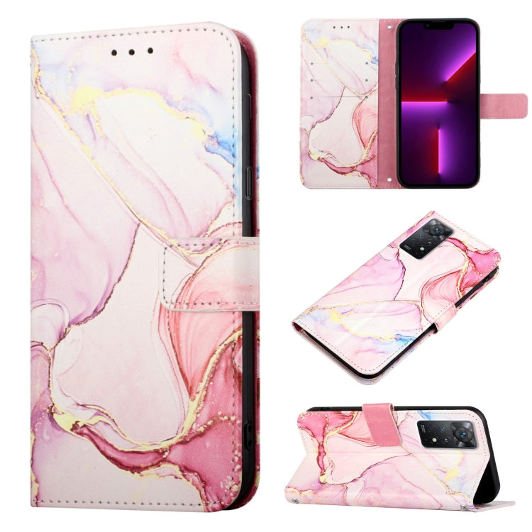 PT003 Marble Pattern Flip Leather Phone Case, For Xiaomi Redmi Note 11 Pro 5G / 4G, For Xiaomi Redmi Note 11 4G / Note 11S, For Xiaomi 12, For Xiaomi 12 Pro, For Xiaomi Poco M3 / Redmi 9T / 9 Power, For Xiaomi Poco X3 NFC / X3 Pro / X3