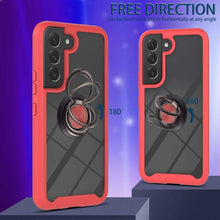 Load image into Gallery viewer, Shockproof PC + TPU Phone Case with Ring Holder, For Samsung Galaxy S22, For Samsung Galaxy S22+, For Samsung Galaxy S22 Ultra, For Samsung Galaxy A33 5G, For Samsung Galaxy A53 5G, For Motorola Moto G Power (2022) / G Pure