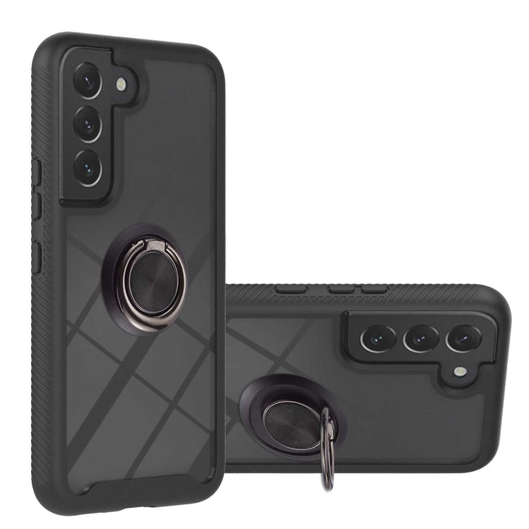 Shockproof PC + TPU Phone Case with Ring Holder, For Samsung Galaxy S22, For Samsung Galaxy S22+, For Samsung Galaxy S22 Ultra, For Samsung Galaxy A33 5G, For Samsung Galaxy A53 5G, For Motorola Moto G Power (2022) / G Pure